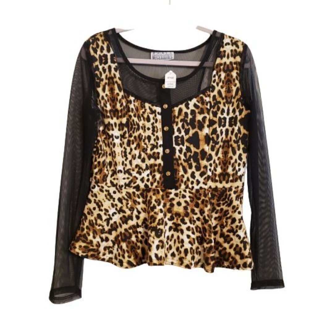 Basic Necessities women's long sleeve top size XL NWT